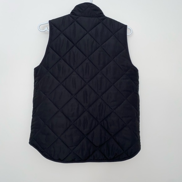 J Crew Mercantile black vest size S - Picture 2 of 7